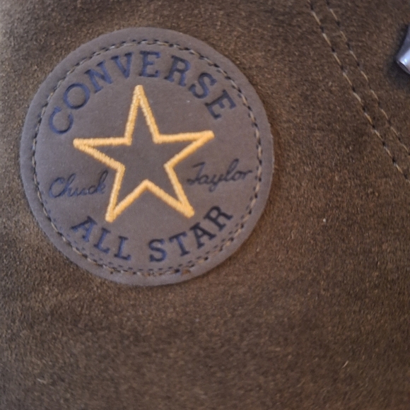 Converse Chuck Taylor High Top Surplus Suede Olive Green Womens size 6.5 - Picture 10 of 11